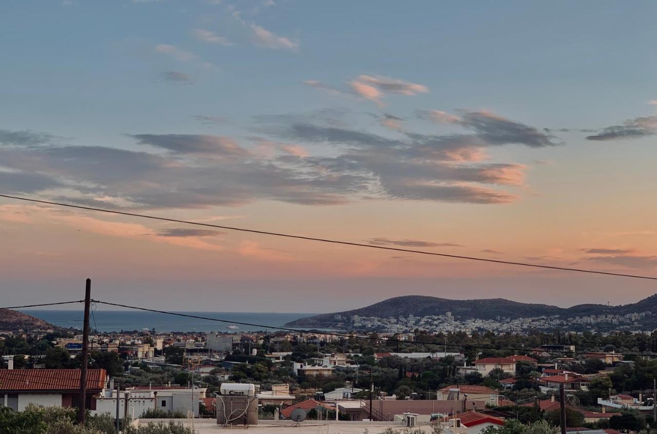 Thelfi Luxury Studio In Attica - Close To Varkiza Beach - Sea View Βάρη Εξωτερικό φωτογραφία