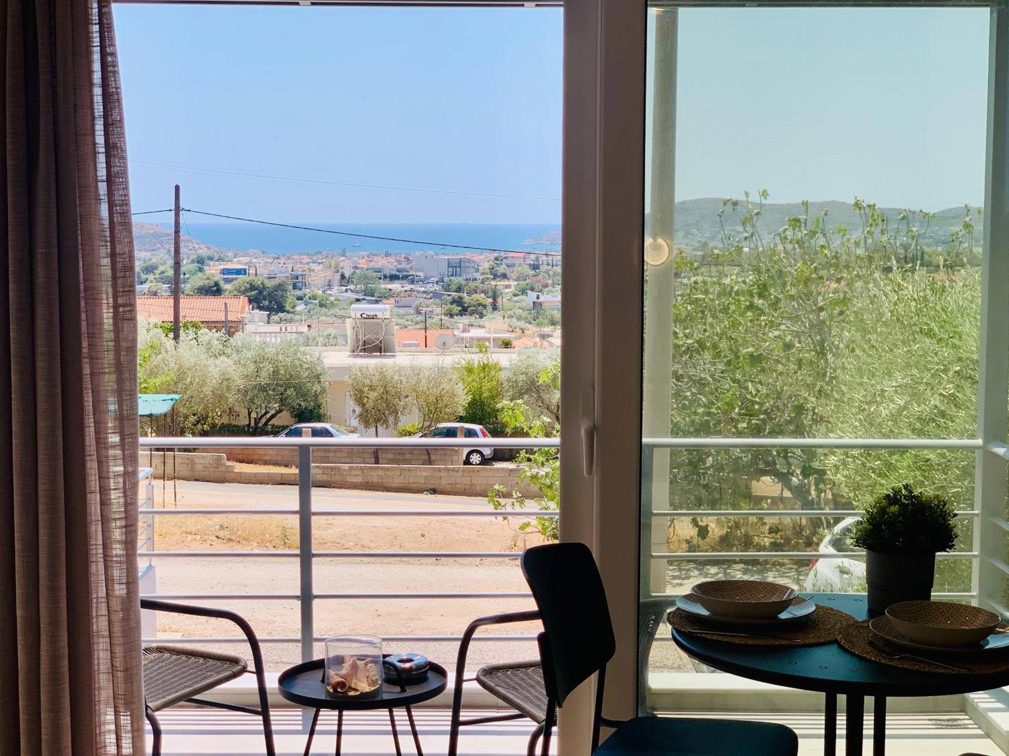 Thelfi Luxury Studio In Attica - Close To Varkiza Beach - Sea View Βάρη Εξωτερικό φωτογραφία
